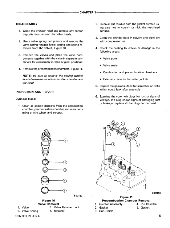 Ford 1120, 1215 and 1220 Tractor Service Manual Workshop Guide