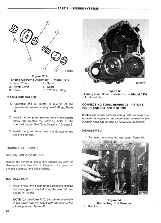 Ford 1310, 1510 and 1710 Tractors Service Manual Workshop Guide