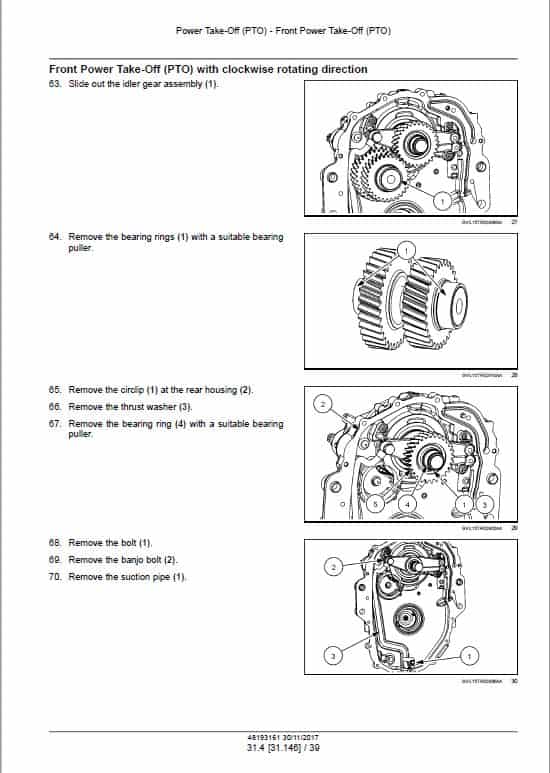 Case Optum 270 CVT, 300 CVT Tractor Service Manual Workshop Guide