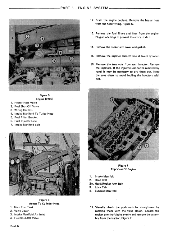 Ford 8700 and 9700 Tractor Service Manual Workshop Guide