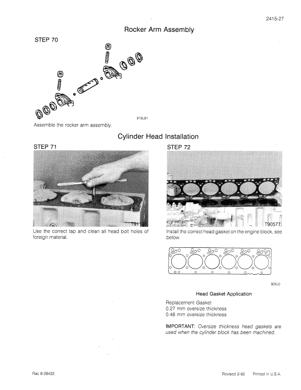 Case W36 Loader Service Manual Workshop Guide