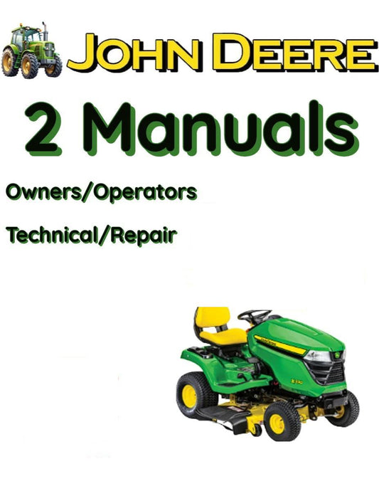 JOHN DEERE 430 LAWNMOWER TRACTOR OWNER MANUAL SERVICE REPAIR   FILE