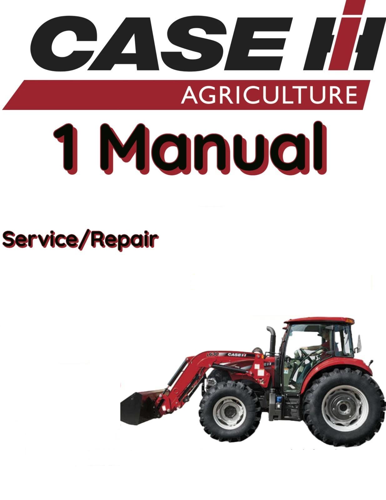 CASE IH JX1070N TRACTOR MANUAL SERVICE SHOP REPAIR