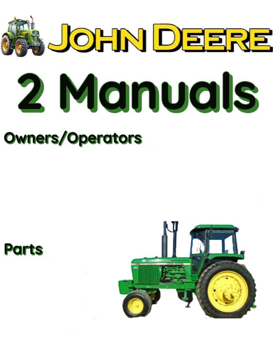 JOHN DEERE 5036C TRACTOR OWNER SERVICE PARTS MANUAL   FILE