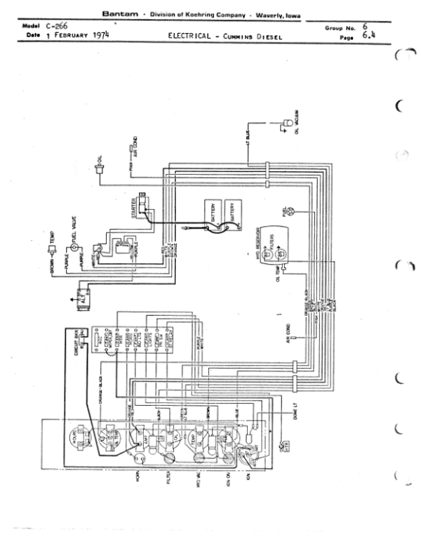 Koehring 620SD Delimbers (SN 51201-51211) Parts Catalog Manual – 214-1578-1 Workshop Guide