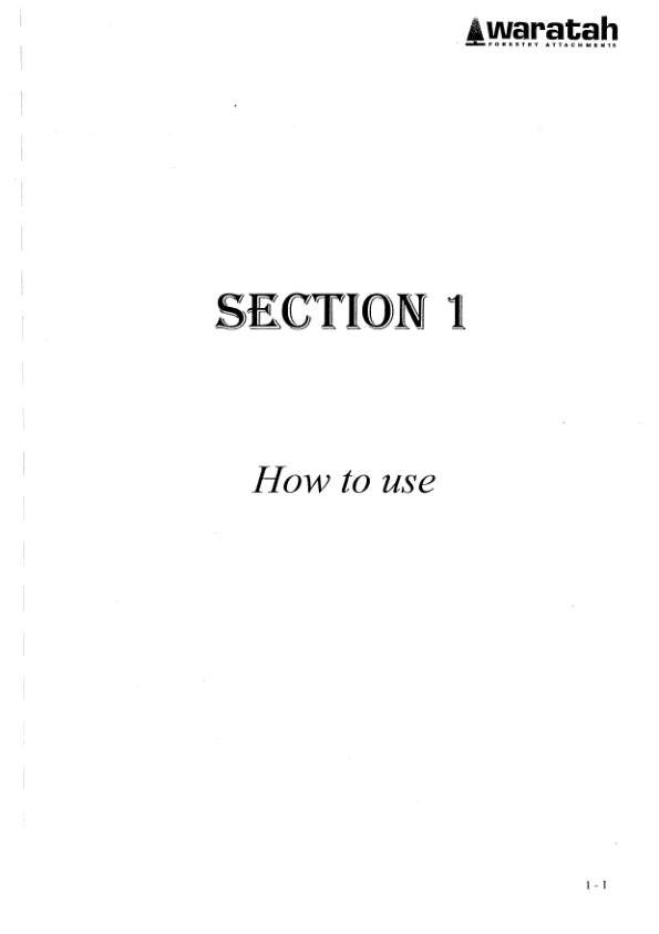 Waratah HTH622 Harvesting Heads (SN 232068) Parts Catalog Manual Workshop Guide