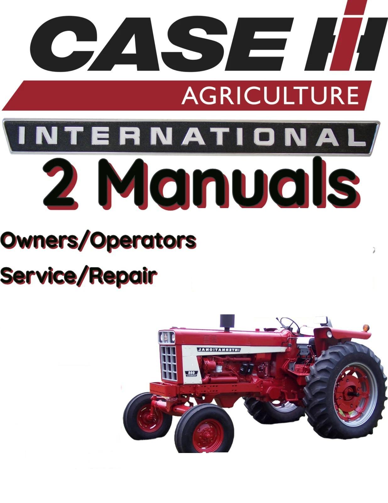 INTERNATIONAL 766 TRACTOR OWNERS SERVICE REPAIR OPERATORS MANUAL