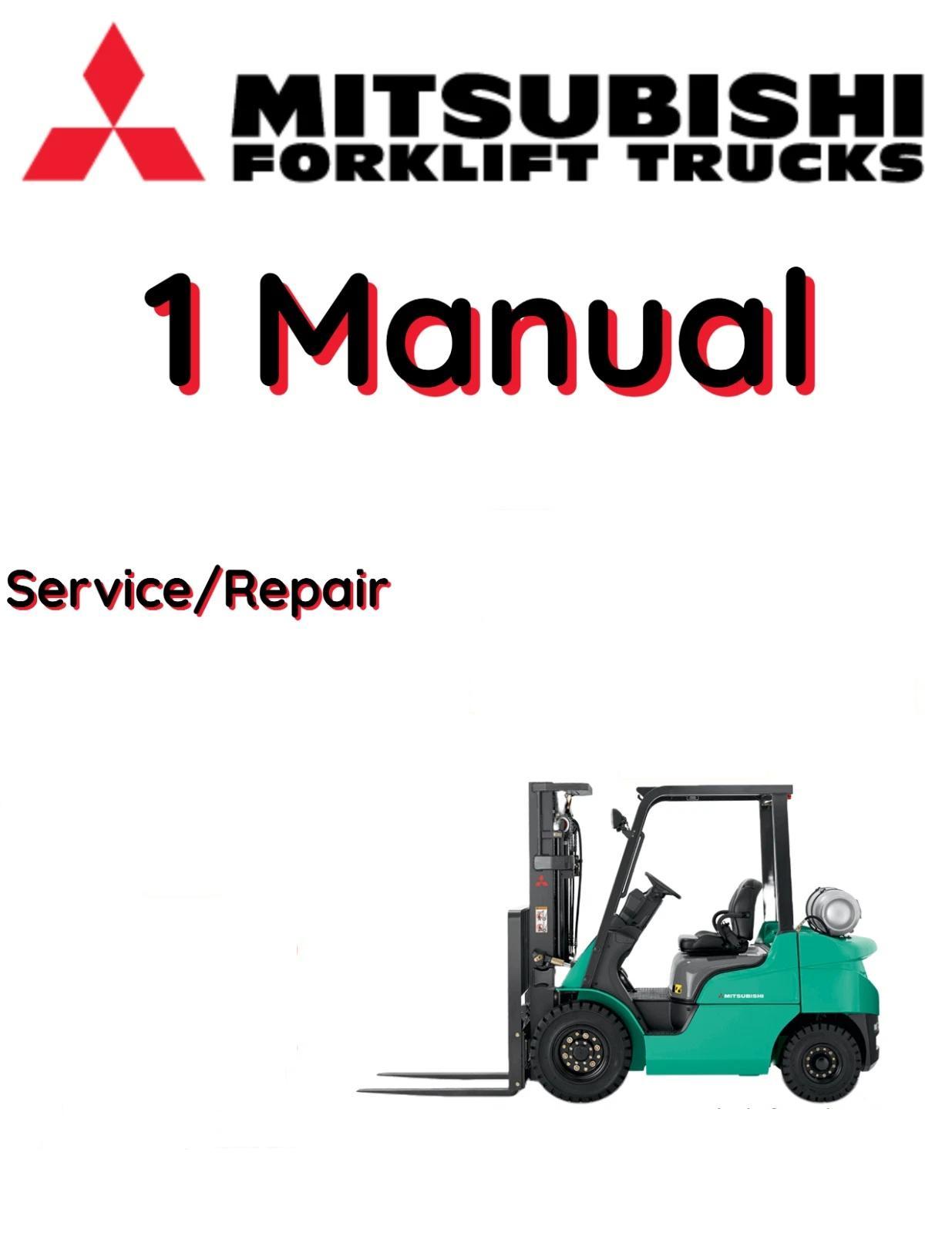 MITSUBISHI PMWR30N NARROW AISLE FORKLIFT SERVICE REPAIR MANUAL
