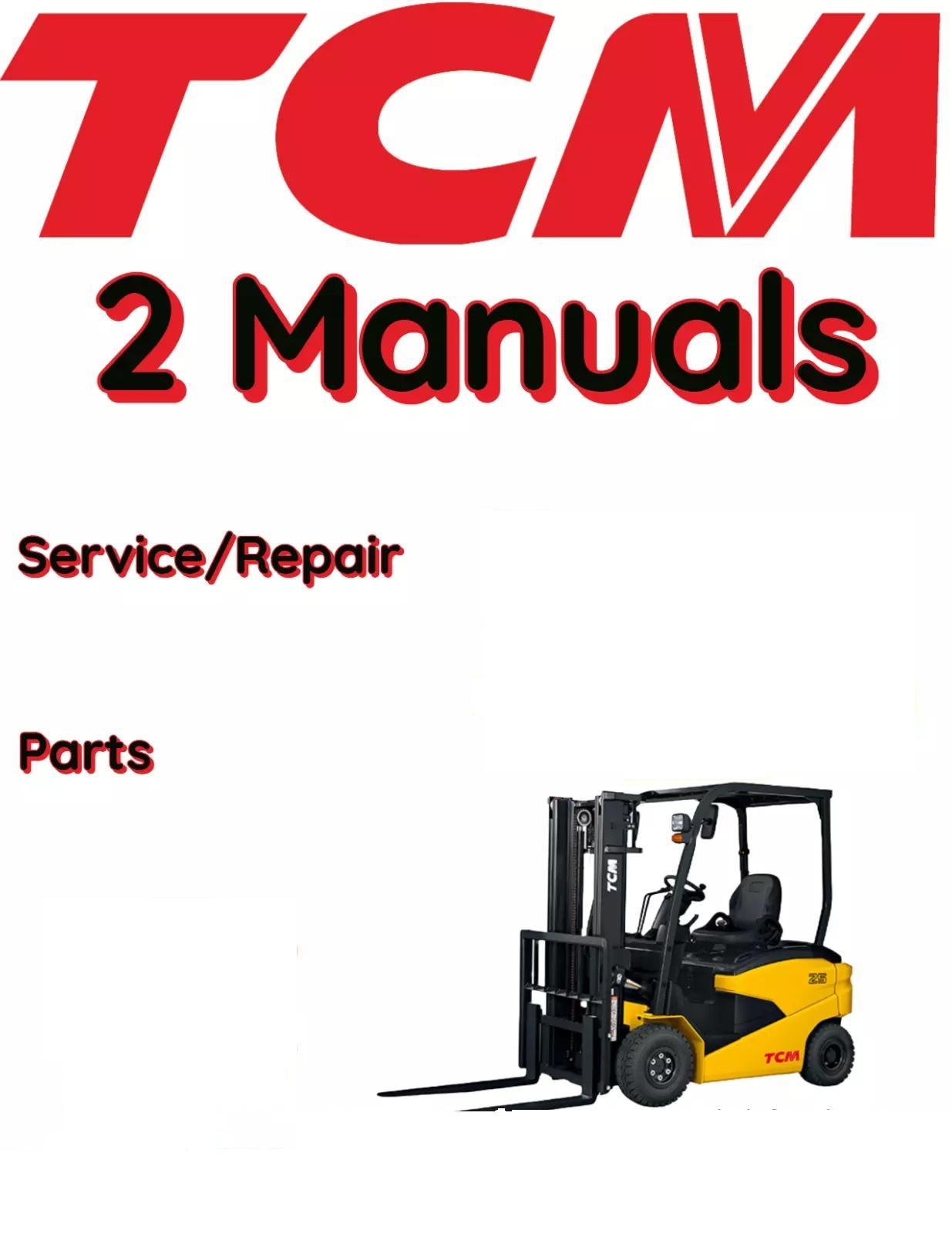 TCM FB15-8 FORKLIFT SERVICE REPAIR SHOP PARTS MANUALS