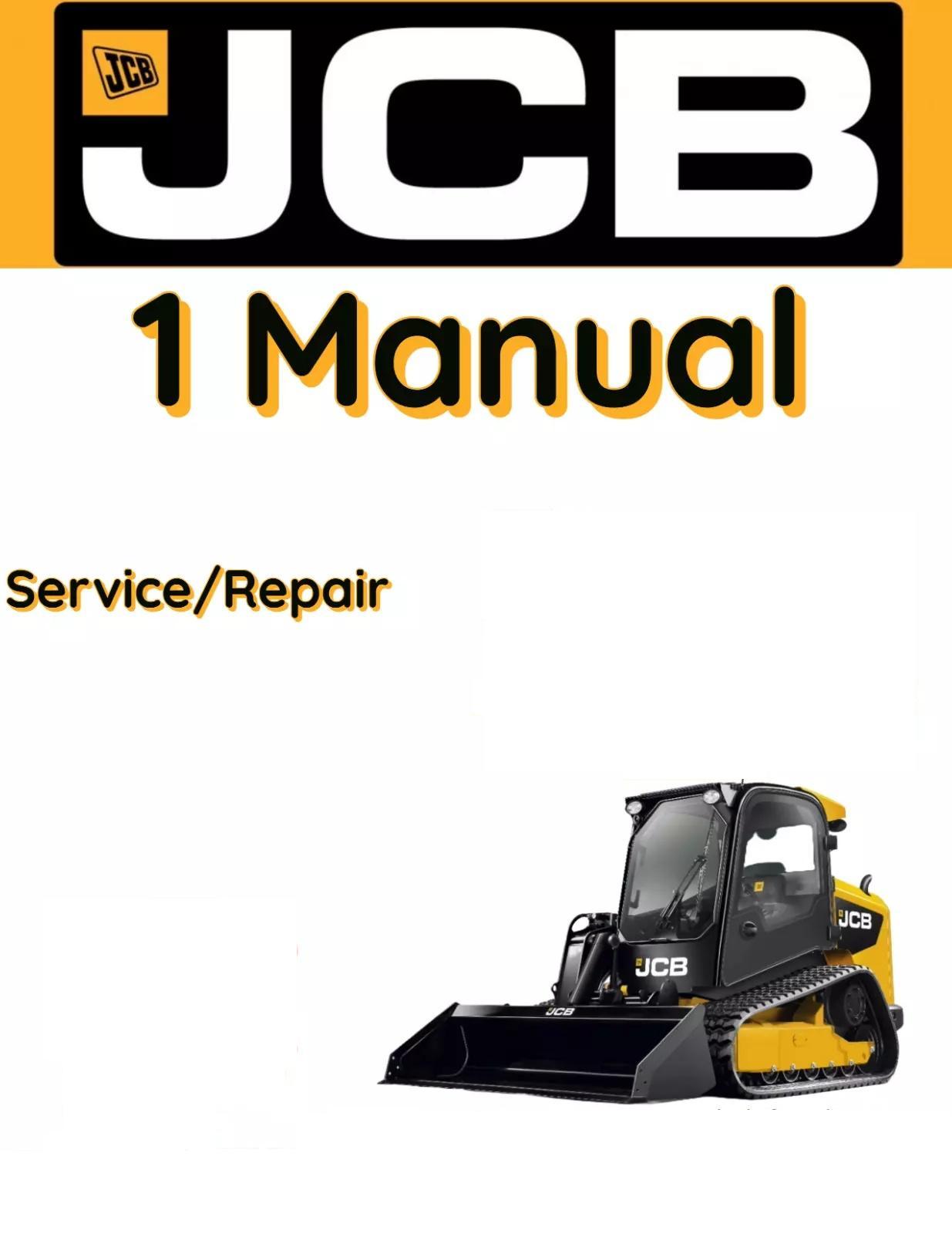 JCB 3TS-8W SKID STEER LOADER SERVICE REPAIR SHOP MANUAL