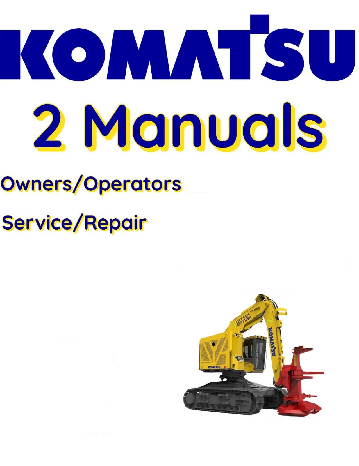 KOMATSU 430FXL-1 CRAWLER FELLER BUNCHER OWNERS SERVICE REPAIR MANUAL
