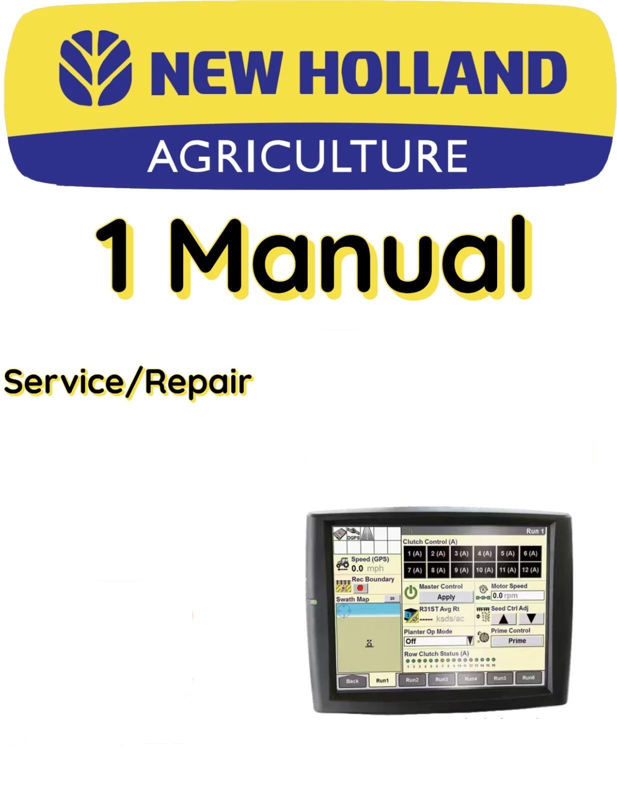 NEW HOLLAND INTELLIVIEW PLUS II SERVICE REPAIR SHOP MANUAL