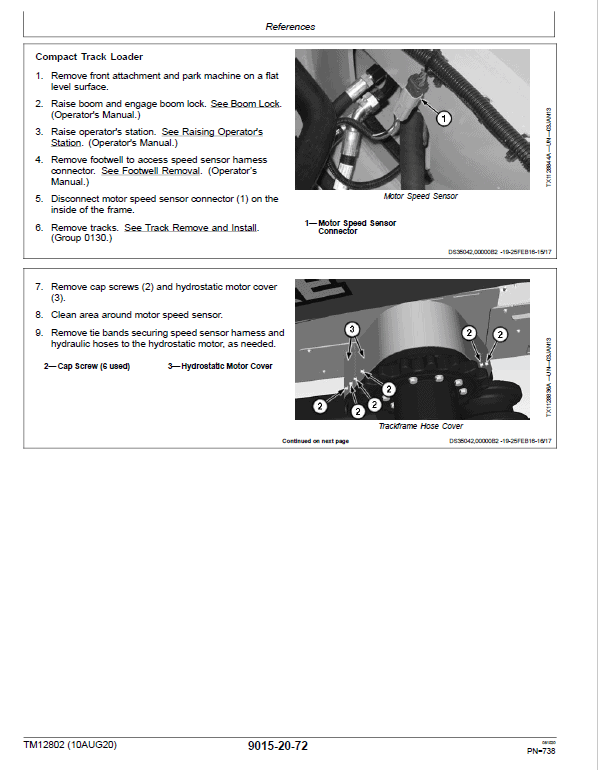 John Deere 328E, 332E SkidSteer Track Loader Technical Manual (S.N from E236670 – ) Workshop Guide
