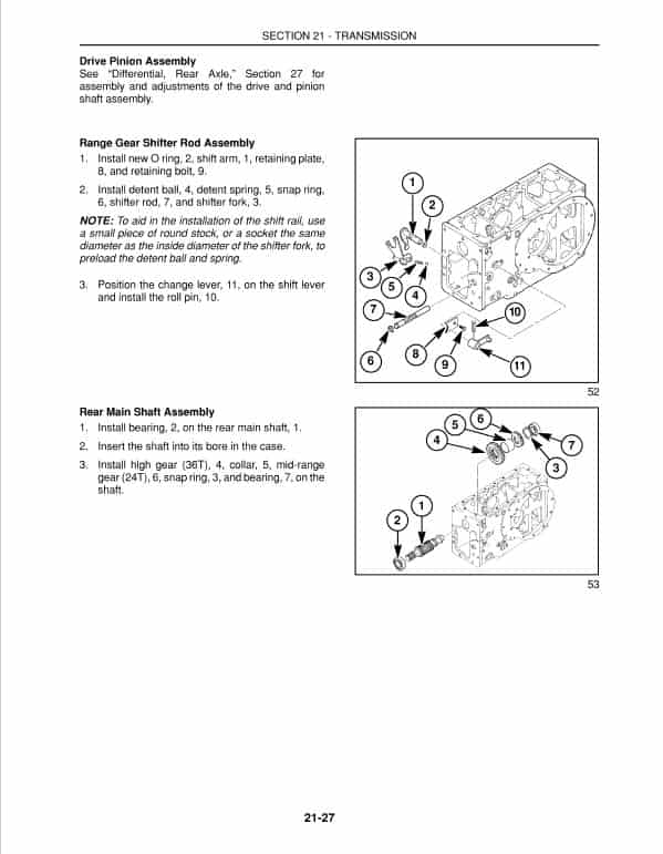 Case D25, D29, D33 Tractor Service Manual Workshop Guide