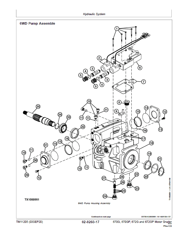 John Deere 670G, 670GP, 672G, 672GP Grader Technical Manual (SN – 634753) Workshop Guide
