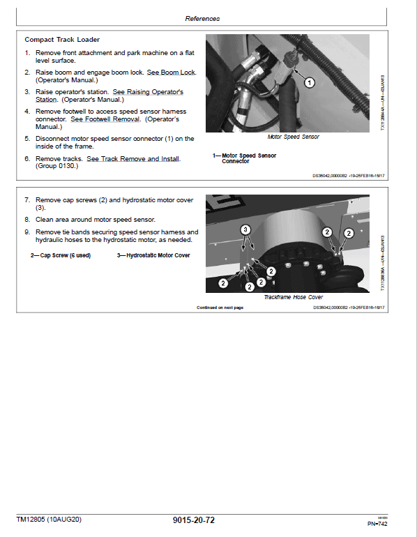 John Deere 329E, 333E SkidSteer Track Loader Technical Manual (S.N from E236690 – ) Workshop Guide