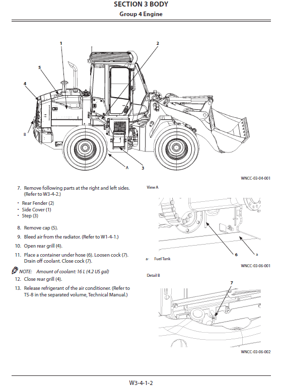 Hitachi ZW120-5B Wheel Loader Service Repair Manual Workshop Guide