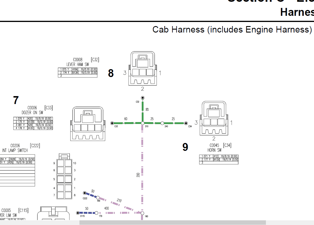 JCB JS290 Tier 3 Auto Tracked Excavator Service Manual Workshop Guide