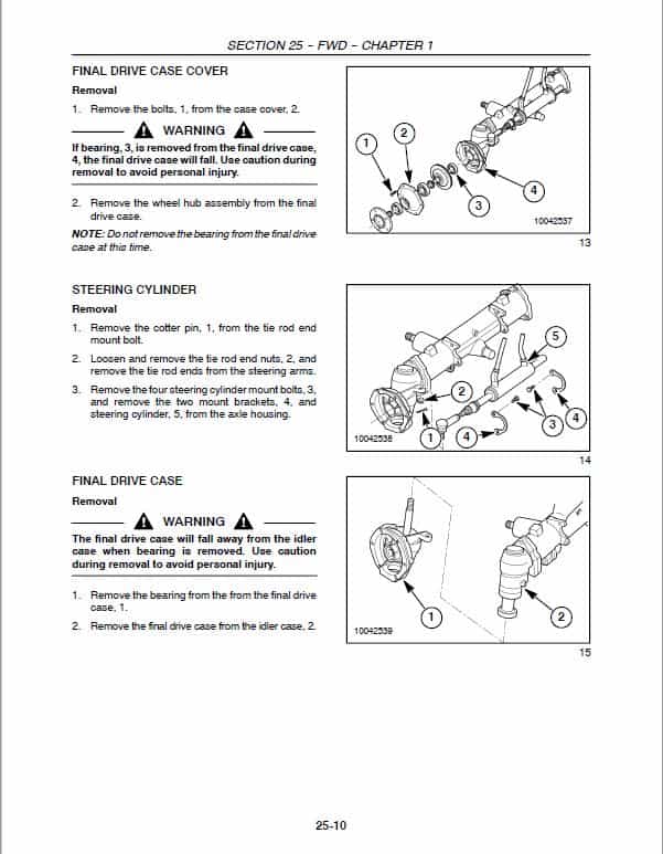 Case DX18E, DX22E, DX24E, DX25E Tractor Service Manual Workshop Guide