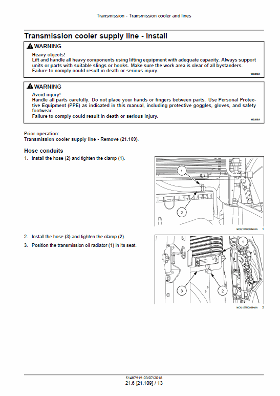 Case Farmall 110U, 120U Tractor Service Manual Workshop Guide