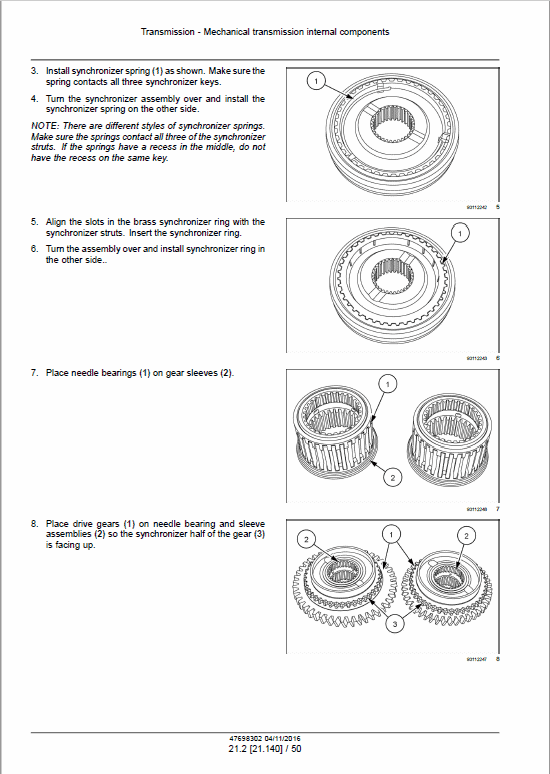 Case Farmall 40B, 50B Tractor Service Manual Workshop Guide