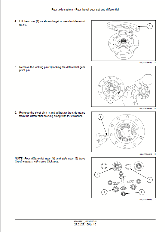 Case Farmall 50A, 60A, 70A Tractor Service Manual Workshop Guide