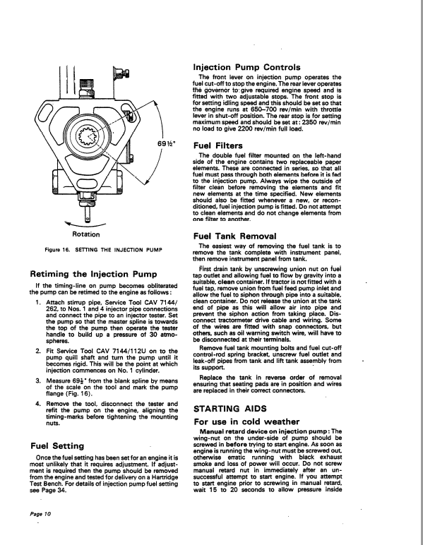 Case David Brown 770, 780, 880, 990, 1200 Implematic Tractor Service Manual Workshop Guide