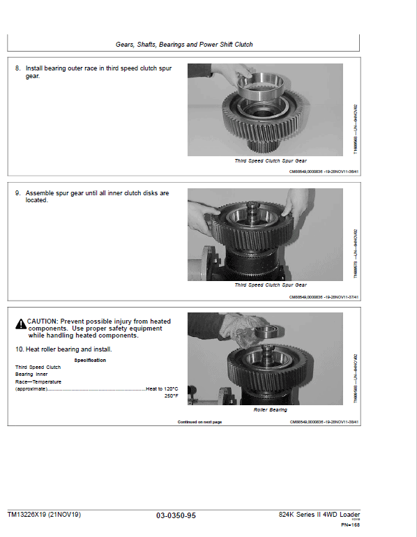 John Deere 824K 4WD Series II Loader Technical Manual (S.N after F664579 -) Workshop Guide