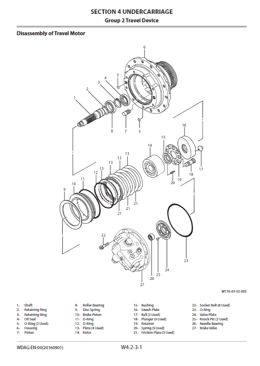 Hitachi ZX130K-5G Excavator Service Repair Manual Workshop Guide