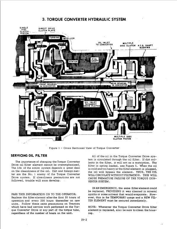 Case W3 Wheel Tractor Service Manual Workshop Guide
