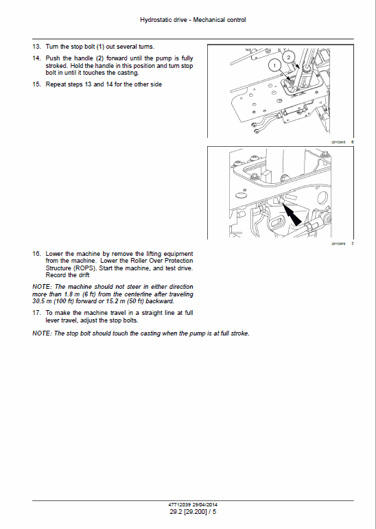 Case SR130, SR160 SkidSteer Service Manual Workshop Guide