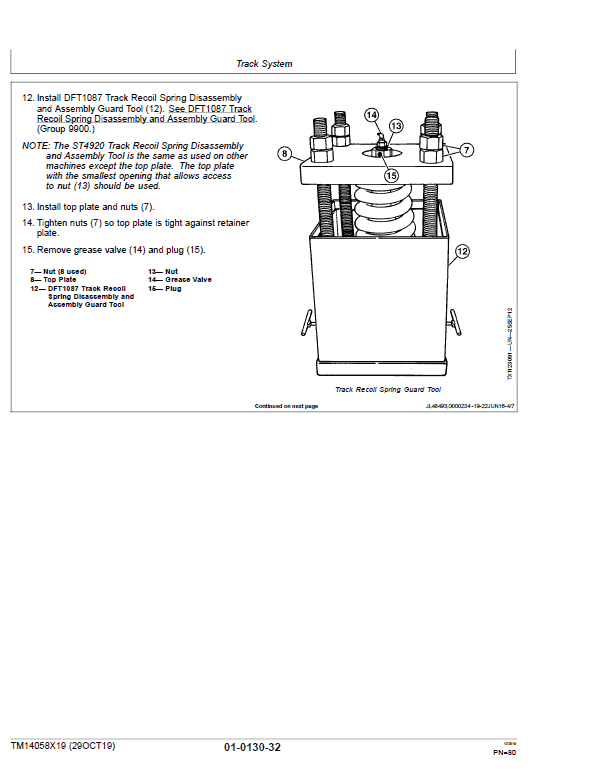 John Deere 245GLC Excavator Repair Technical Manual (SN. F800001-) Workshop Guide