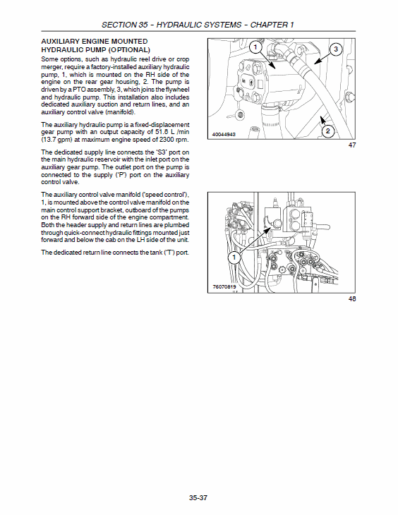 New Holland H8040 Self-Propelled Windrowers Service Manual Workshop Guide