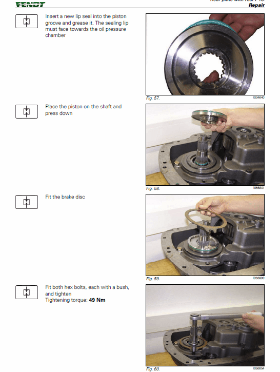 JCB AGCO OEM Transmission ML180 T702 Manual Workshop Guide