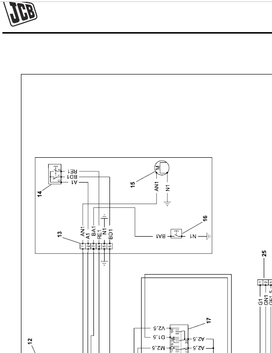 JCB FM25 Mower Service Manual Workshop Guide