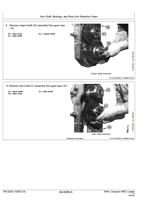 John Deere 344K Loader Repair Technical Manual (SN. after B030077) Workshop Guide
