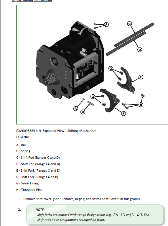 John Deere 1654, 1854, 2054, 2104, 6165J, 6185J, 6205J, 6210J Tractors Technical Manual Workshop Guide