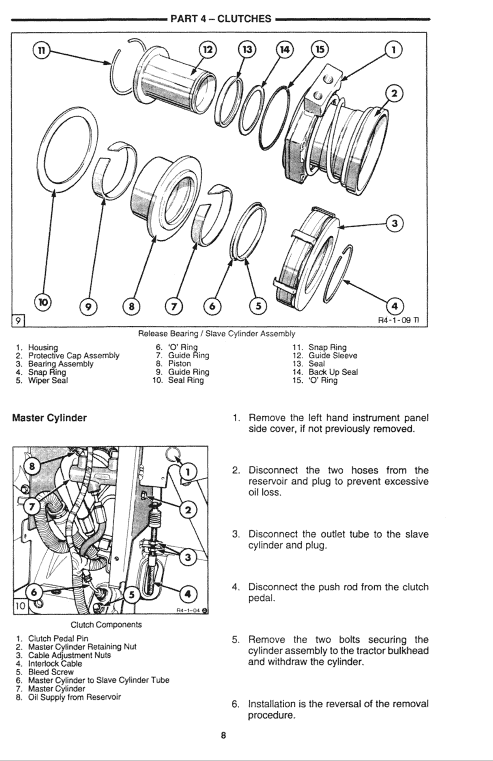 Fiat 55-65, 60-65, 70-65, 80-65 Tractor Workshop Service Manual Workshop Guide