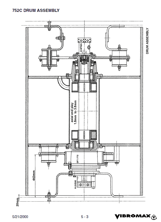 JCB Vibromax 752C Tandum Drum Roller Service Manual Workshop Guide