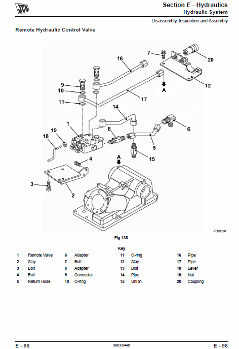 JCB 331, 335 HST Tractor Service Manual Workshop Guide