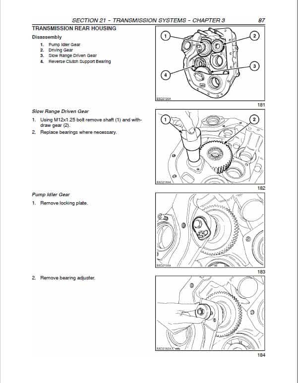 Case MXM155, MXM175, MXM190 Tractor Service Manual Workshop Guide