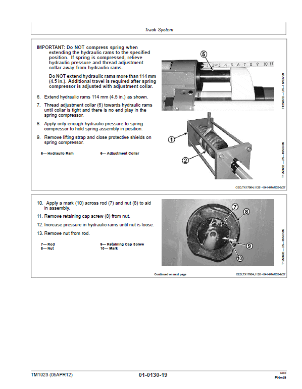John Deere 600CLC, 800C Excavator Repair Technical Manual Workshop Guide