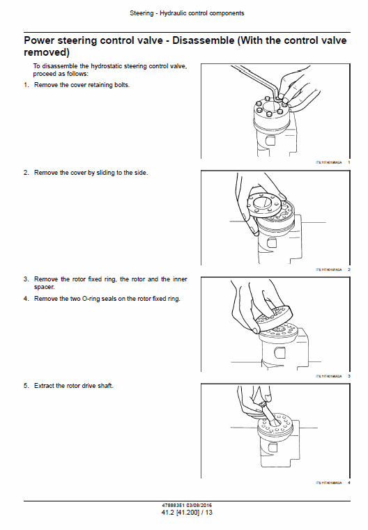 New Holland T4060N, T4060V Tractor Service Manual Workshop Guide