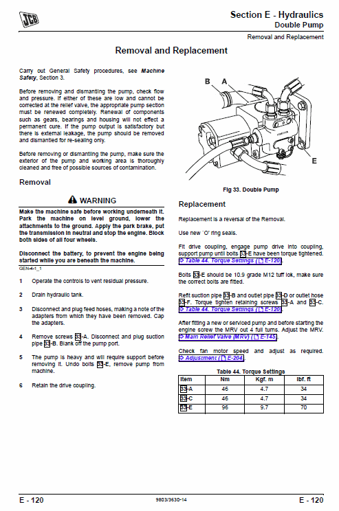 JCB Telescopic Handlers Loadalls 530-70 – 540-170 Series Service Manual Workshop Guide