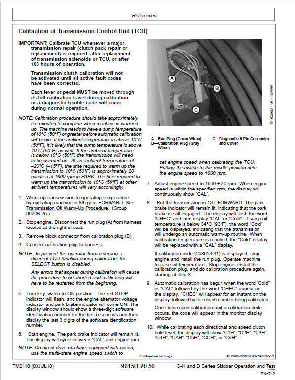 John Deere 748G-III, 560D Skidder Repair Technical Manual (S.N. after 586337 – ) Workshop Guide