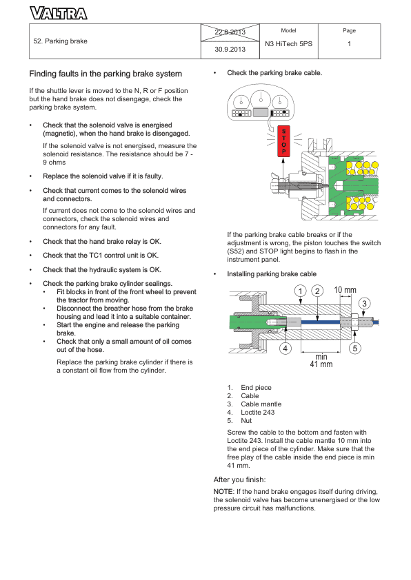 Valtra N103H5, N113H5, N123H5 Tractors Service Repair Manual Workshop Guide