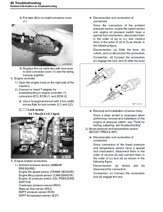 Komatsu WA270-7 Wheel Loader Service Manual Workshop Guide