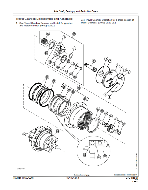 John Deere 27D Excavator Repair Technical Manual Workshop Guide