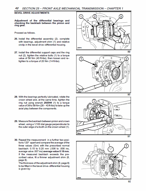 New Holland TN80F, TN90F, TN95F Tractor Service Manual Workshop Guide