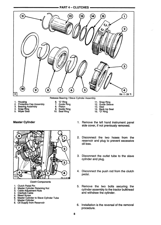 Ford 5640, 6640, 7740 Tractor Service Manual Workshop Guide